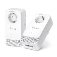 adaptador de red powerline tp-link pg2400p kit 1428 mbits ghn