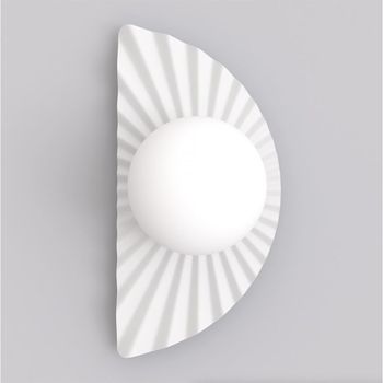 Aplique de pared valbona blanco