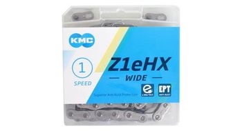 Kmc chaine de velo z1ehx 1 8 wide ept 112 maillons