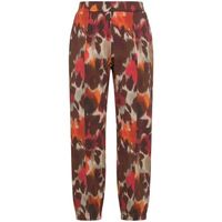 deha pantalones allover cotton-modal jogger para mujer