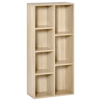Estantería para libros 50x24x106 cm roble