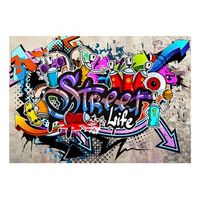 papel pintado 3d - street game 400x280 cm
