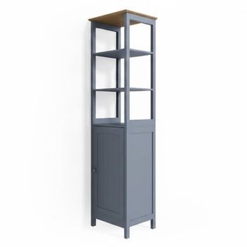 Armario De Baño Bianco 40 X 160 Cm Vicco