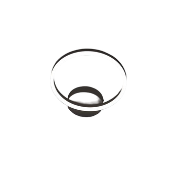 Lámpara De Techo Led Giotto Moderna 18w Negra 3508-21-101 Fabas Luce