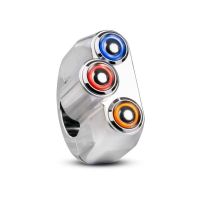 juego de botones 1 rebel moto m-switch 3 led cromado