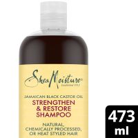 shea moisture jamaican black castor oil strengthen  restore shampoo 473ml