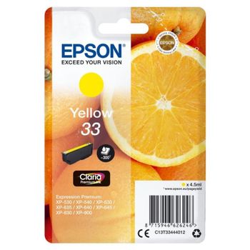 Cartucho de Tinta Amarilla Epson Claria Premium 33 XL