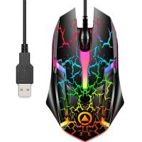 kinsi g6 raton optioco gaming rgb translucido negro