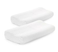 4g aircool contour memory foam pillows pair
