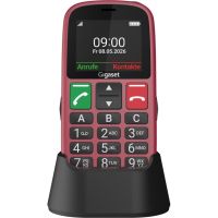 gigaset gl30 4g 22 teclas grandes sos linterna rojo metalizado