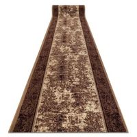 alfombra de pasillo con refuerzo de goma 120 cm stark beige 120x950 cm