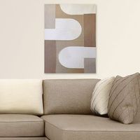 pintura decorativa lienzo 3d rfb105070 multicolor 50x70 cm