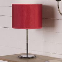 lampara de mesa tamil rojo