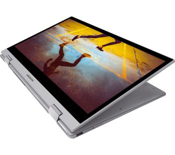 MEDION AKOYA S4403 14” Intelu0026regCore i7 2 in 1 Laptop - 512 GB SSD, Silver, Silver