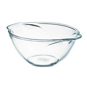 Bol de mezclas vidrio borosilicato 27x23x12 cm