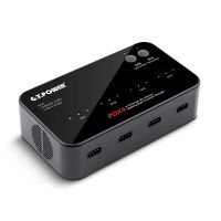 gt power pdx4 ac 80w dc 64w cargador multifuncional de bateria de litio de 4 canales para baterias lipo 1s 2s 3s