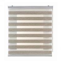 estores noche y dia premium estor enrollable con acabados de aluminio premium beige 160 x 250 cm