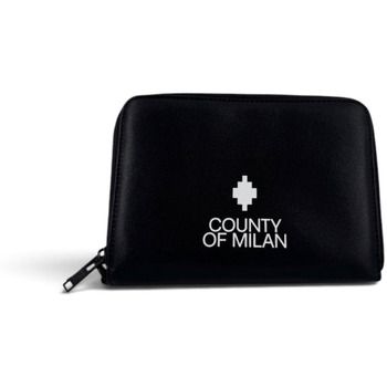 County Of Milan Cartera Portafoglio Doppia Zip para hombre