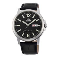 reloj automatico hombre orient commuter ra-aa0c04b dial negro correa cuero