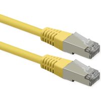 cable de parcheo red roline cat6 sftp 5 metros amarillo
