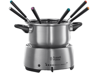 fondue - russell hobbs fiesta 2 l con 6 tenedores indicadores encendido inox