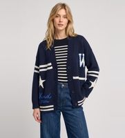 weekend max mara para mujer 2625346072650 chaqueta de punto wkdbelgio marino s casual lana manga larga