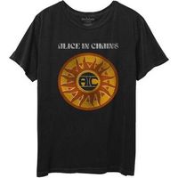alice in chains tops y camisetas circle sun para mujer