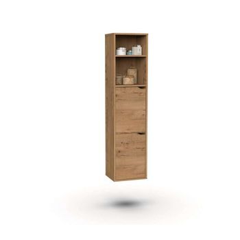 Columna Para Baño Nadia Con Estantes Regulables Y Diseño Práctico