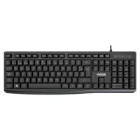 teclado de membrana nilox nxkbe000013 layout es 12 teclas multimedia usb negro