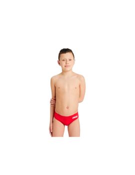 Bañador de Natación Arena Team Swim Briefs Niño Rojo