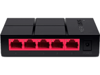 switch - mercusys ms105g 5 puertos ethernet 1000 mbps negro