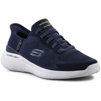 skechers zapatillas de running bounder 20 emerged 232459-nvy blue para hombre