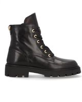 de alpe botines en color para mujer negro