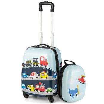 Maleta Rígida De 2 Piezas Con Ruedas Giratorias 82 Cm