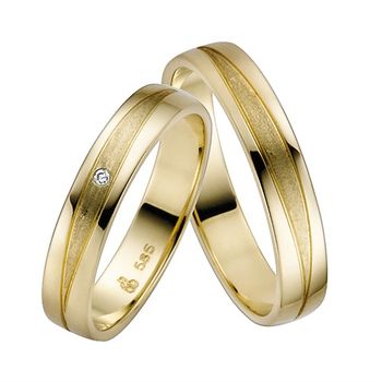 Alianzas oro amarillo 4mm