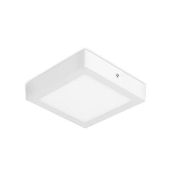 Plafon led ip23 10w 4000k 170mm blanco
