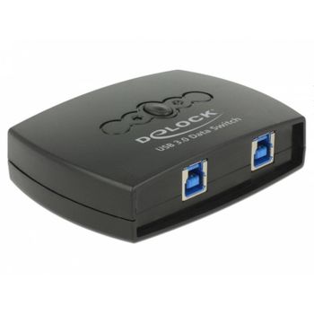 Interruptor USB DeLock 87723 2 PCs a 1 dispositivo USB 3.0 conmutador manual