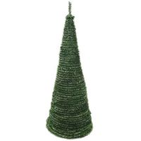 arbol de navidad klack popup 210 cm r plegable verde  montaje rapido y facil almacenaje