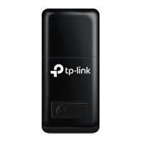 tarjeta de red tp-link tl-wn823n usb 300 mbits wi-fi 4 banda unica negra