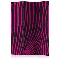 biombo - zebra pattern violet 135x172 cm