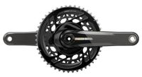 platos y bielas sram force d2 dub 46 33 dientes 2x12v negro  sin caja