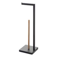portarrollo de metal en negro o20x645cm