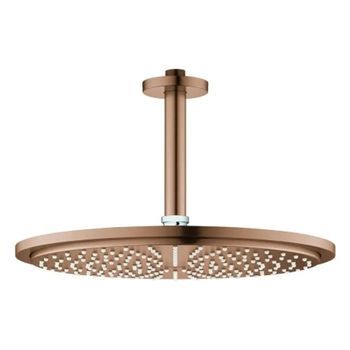 Ducha De Techo Grohe Rainshower Cosmopolitan 310 Con Brazo 142 Mm, 1 Chorro Bronze, 26067dl0