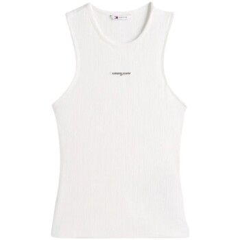 Tommy Jeans Camiseta tirantes CAMISETA SLIM SCRIPT MUJER para mujer