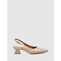 obvio zapatos de tacon salon obvio carina beig para mujer