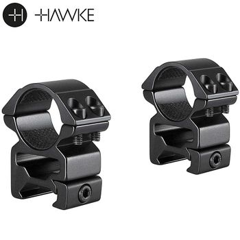 Hawke Monturas 2 Pcs 1'' Weaver Alta