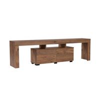 soporte de tv de madera enclave - 180 x 31 x 50 cm - marron