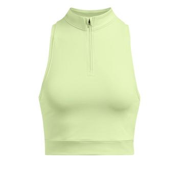 Under Armour Run Anywhere Crop Camiseta De Running Mujeres-Verde