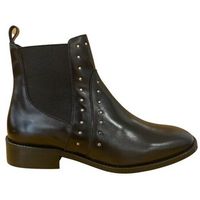 bryan stepwise botas botin tachuelas sierra negro para mujer