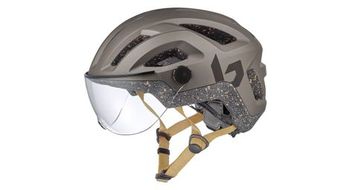 Casco bolle eco react visor bronce mate